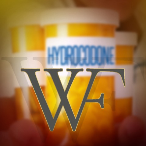 hydrocodone WF blurry